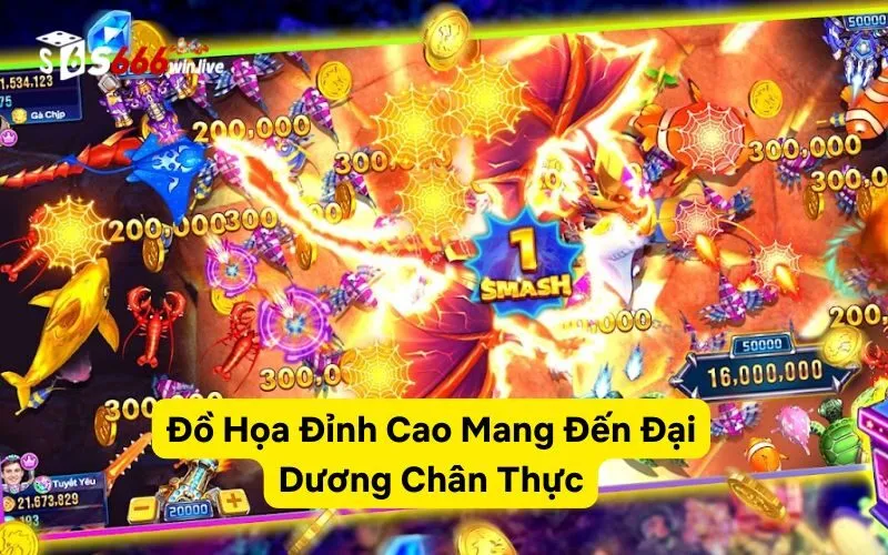 Đồ Họa Đỉnh Cao Mang Đến Đại Dương Chân Thực